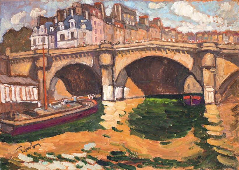 Tibor Ernő (1885-1945) Pont Neuf