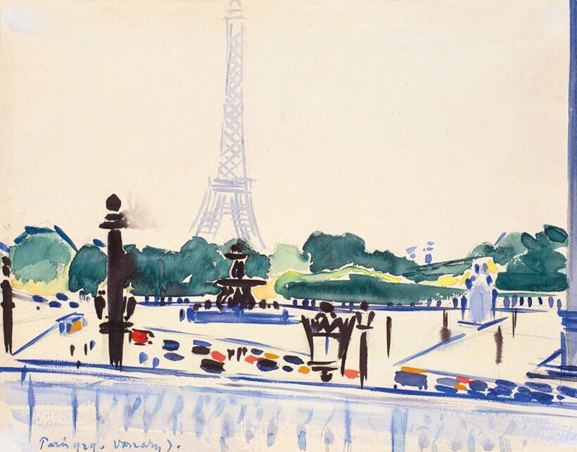 Vaszary János (1867-1939) Concorde-tér, 1929