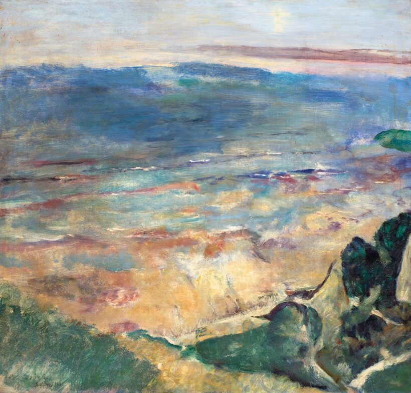 Csók István (1865-1961) Vízparton (Balatonaliga, Balaton), 1931