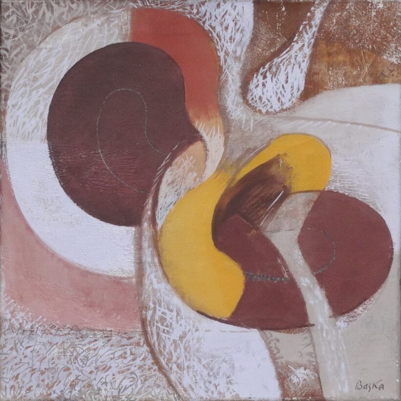Baska József (1935): Arany kompozíció