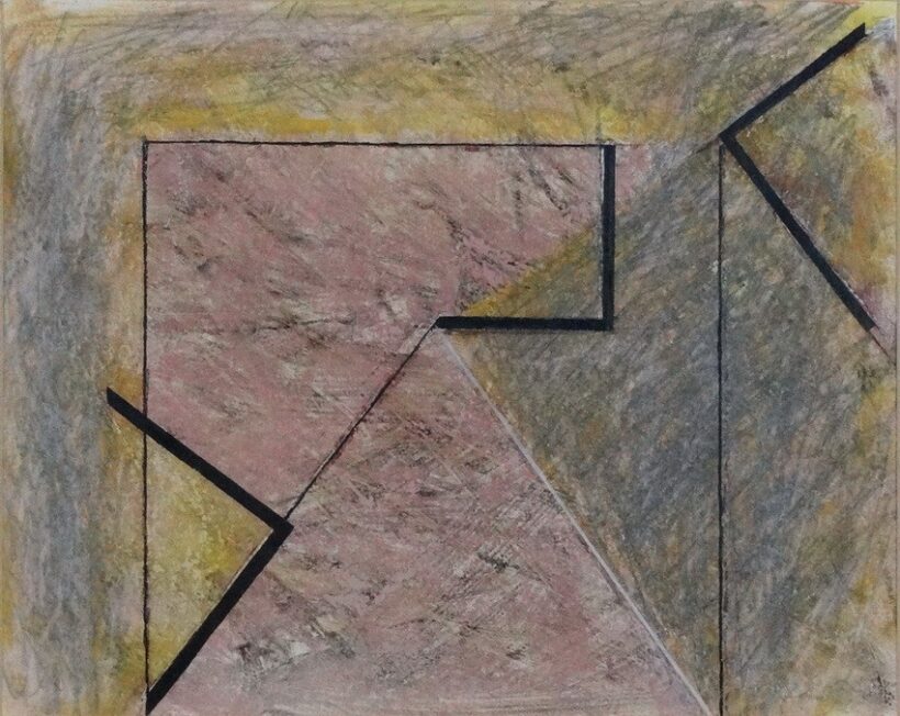 Hajdú László (1938): Három derékszög, 1998