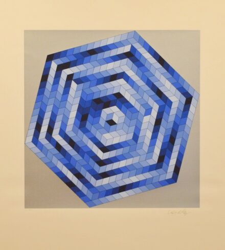 Vasarely, Victor (1908 - 1997): Kompozíció