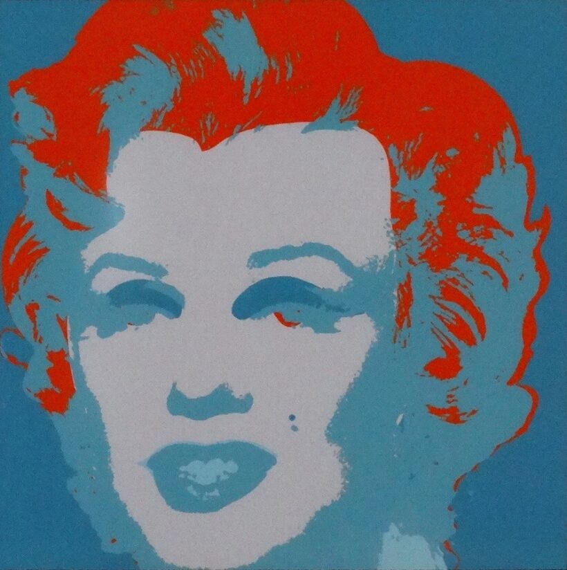 Warhol, Andy (1928 - 1987): Marilyn Monroe - Portrait 1967, Variante 03/10 - ART Basel 1987