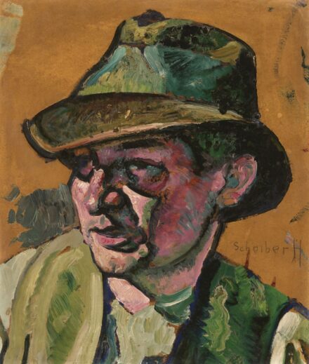Scheiber Hugó:Kalapos fiú, 1910-es évek vége