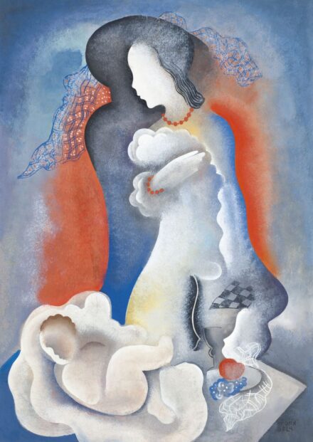 Kádár Béla:Art deco Madonna