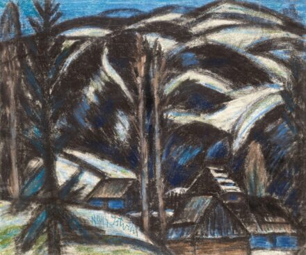 Nagy István:Erdélyi havasok (Gyimesi táj), 1930 körül