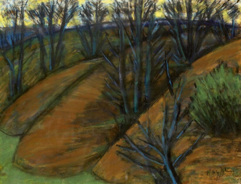 Nagy István:Őszi alkony a Bakonyban, 1926 körül