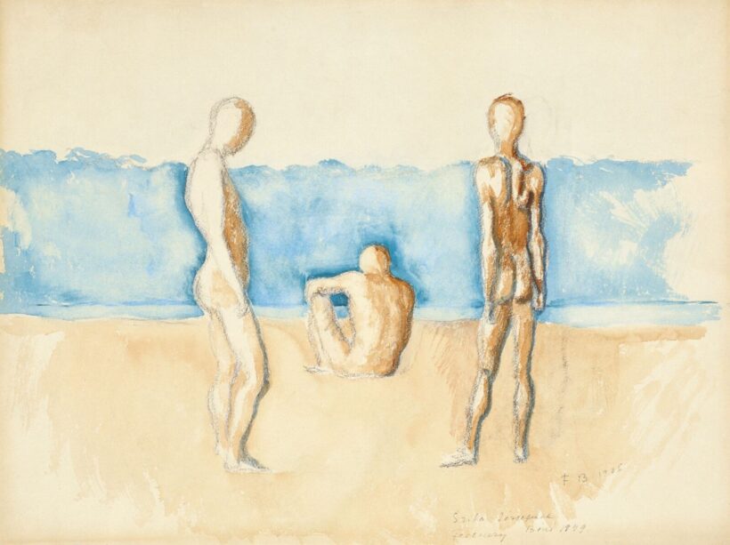 Ferenczy Béni:Tengerparton, 1936