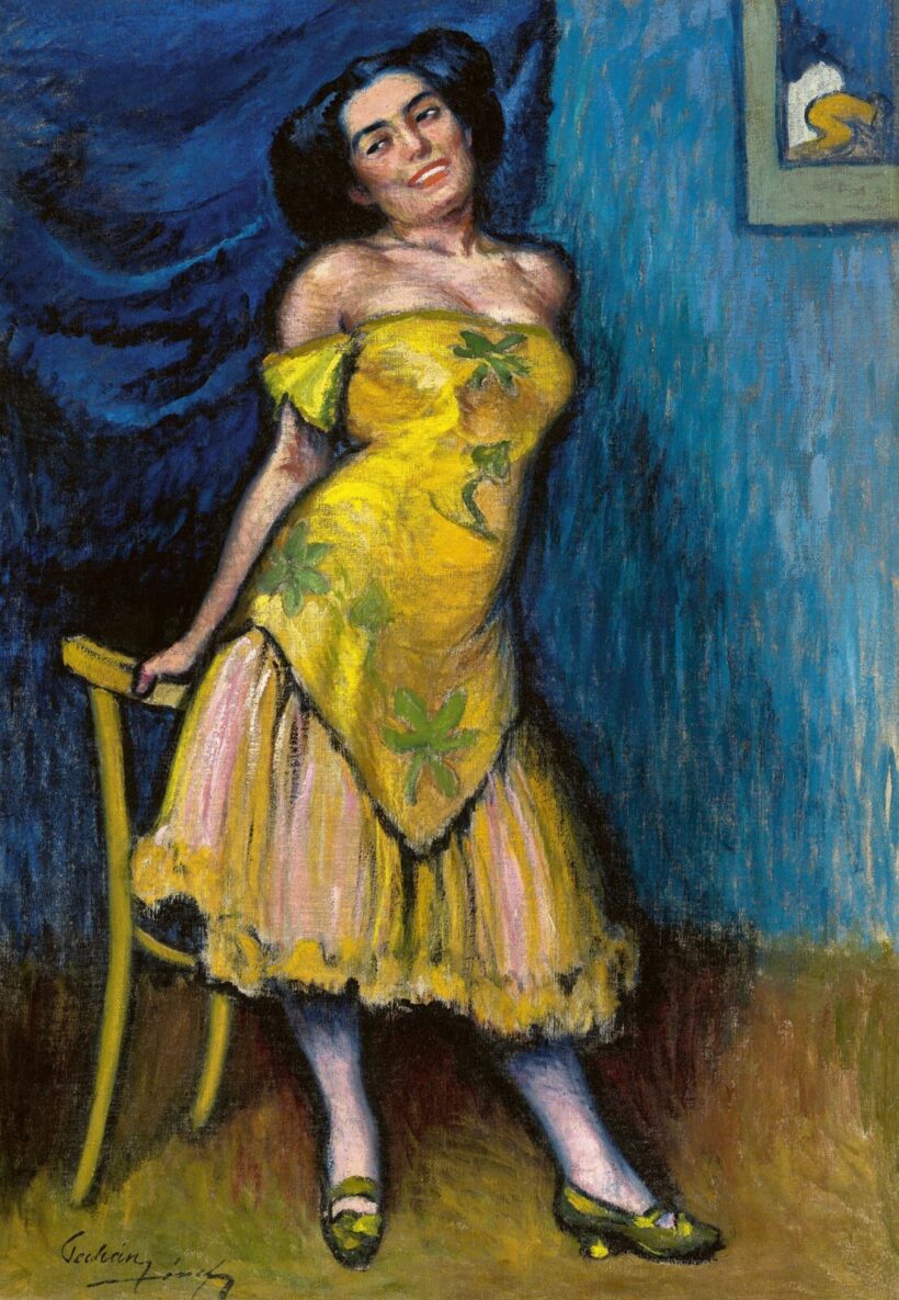 Pechán József:Spanyol szépség, 1910 körül