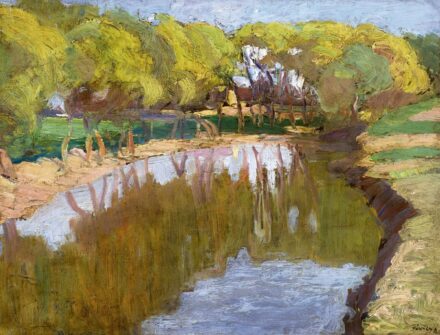 Fényes Adolf:Tükröződés (Szolnok), 1902 körül
