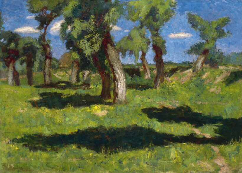 Fényes Adolf:Erdőszél, 1899