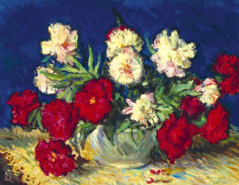 Boldizsár István:Virágcsendélet, 1961