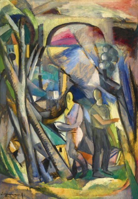 Schönberger Armand:Folyóparton, 1920-as évek