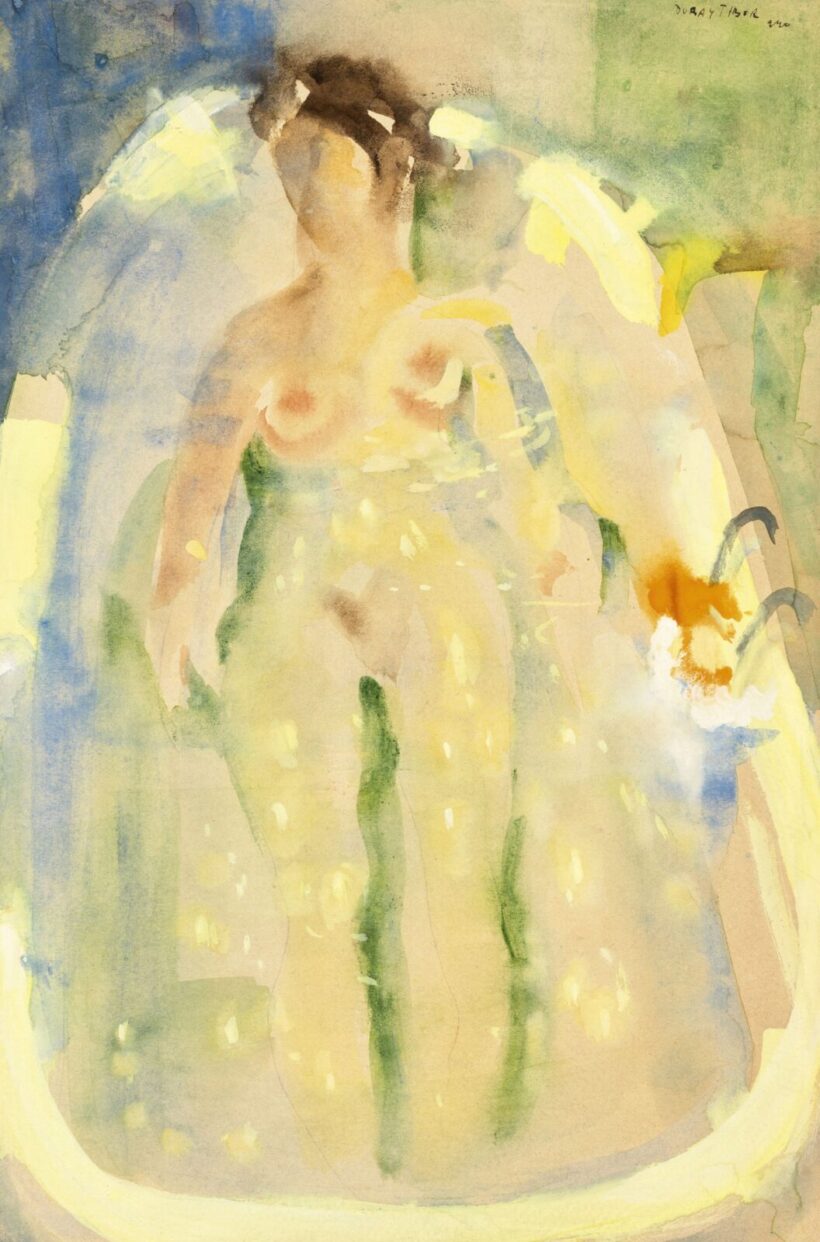 Duray Tibor:Fürdőkádban, 1940