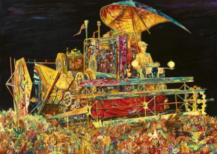 Korga György:Furcsa gépezet (Hoatzinok), 1964