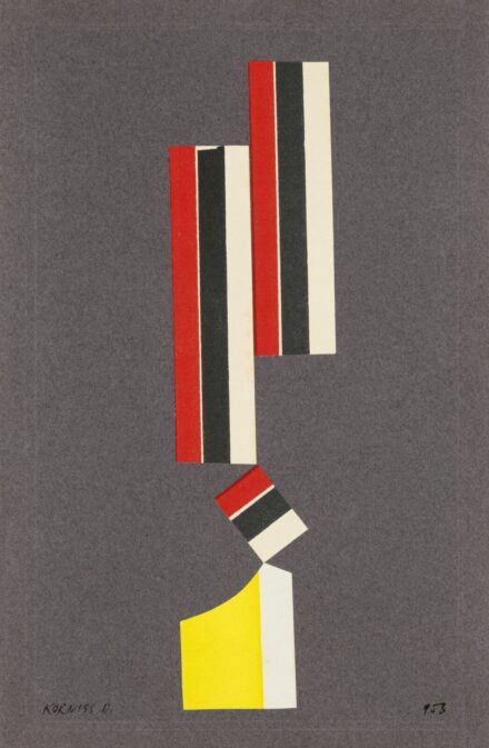 Korniss Dezső:Egyensúly, 1953