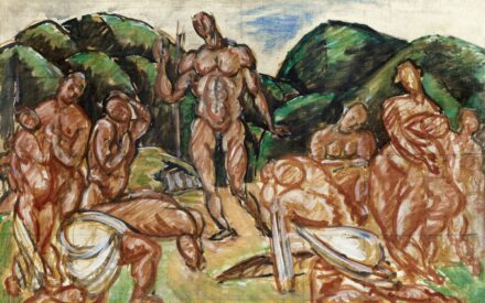 Pór Bertalan:Hegyibeszéd, 1911 körül