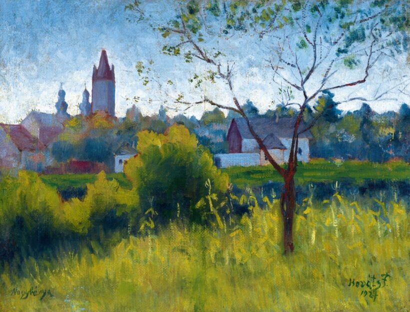 P. Kováts Ferenc:Tavasz Nagybányán, 1927