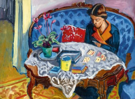 Fenyő György:Pasziánsz, (Hommage á Matisse)