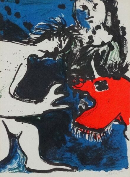 Enrico Baj (1924 – 2003) : La lune en rodage