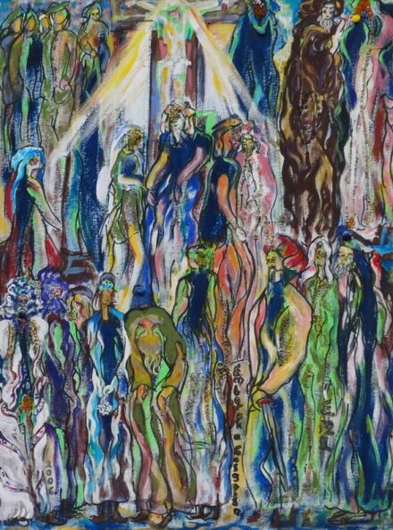 Moldoványi Ilona, Erényiné: Oltárnál, 2006