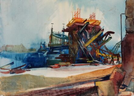 Istókovits Kálmán (1898 - 1990): Szabadság-híd újjáépítése, 1946