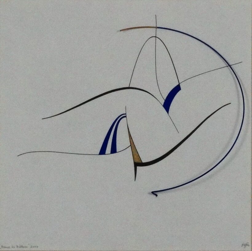 Kovács Tamás László (1964): Hórusz és Hathor, 2000