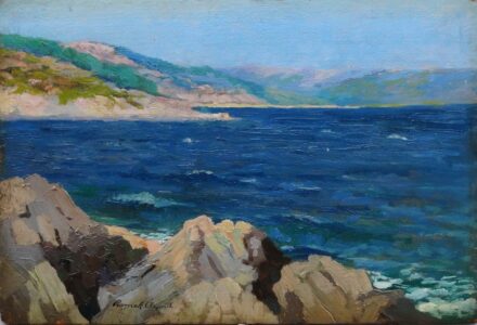 Romek Árpád (1883-1960): Mediterán tengerpart