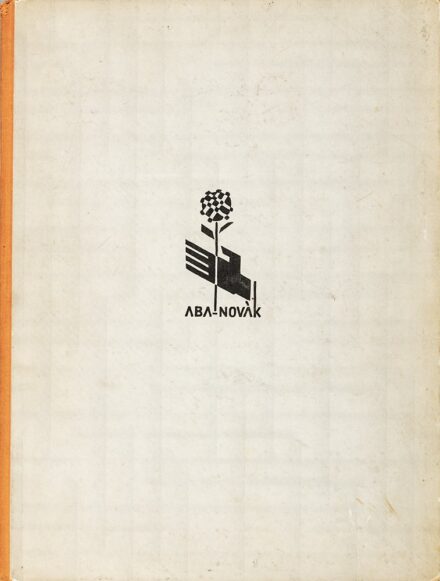 Aba-Novák Vilmos (Budapest, 1894 – Budapest, 1941) 24 kép Gyoma 1932 Kner Izidor kiadása, 250/63 Jelezve: 'Ohman Bélának kollegiális szeretettel Aba-Novák 1933. V. 22. Budapest' Foltos