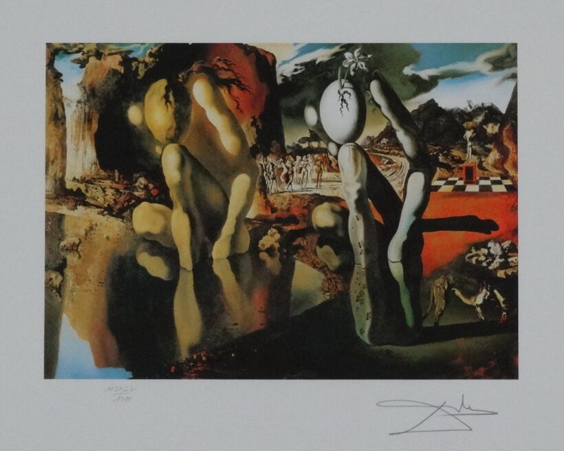 Dalí, Salvador (1904-1989): Narcissus átváltozása