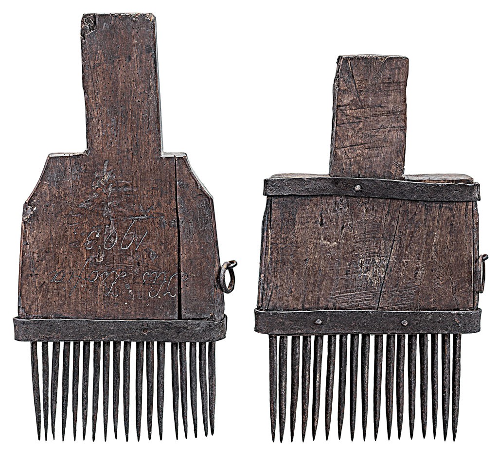Kenderfésű, 2 db