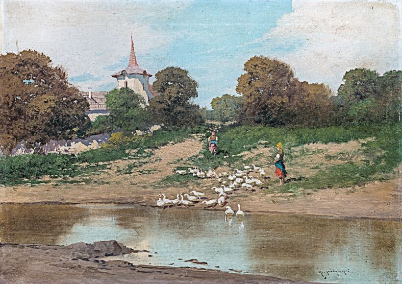 Neogrády László (1896-1962): Patakparton