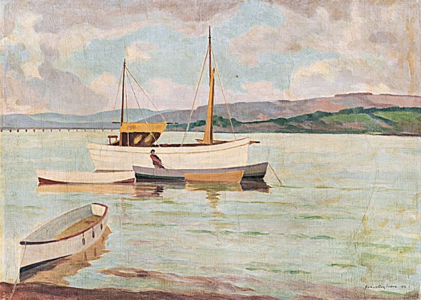 Frecskay Endre (1875-1919): Vitorlások, 1912
