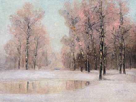 Kézdi Kovács László (1864-1942): Téli erdő