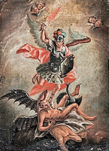 Osztrák festő, 18. sz. vége: Szent Mihály