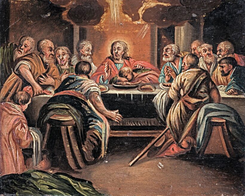 Osztrák festő, 18. sz. vége:  Utolsó vacsora