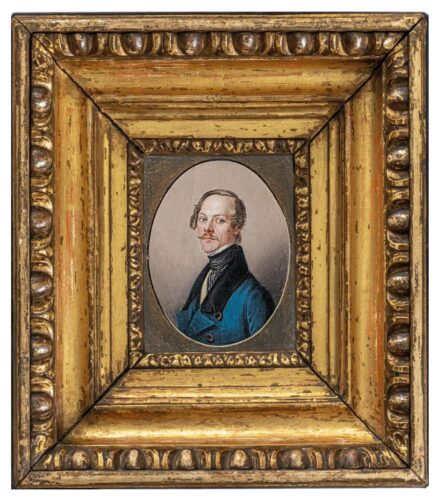 Landau Alajos (1833-1884): Férfi portré