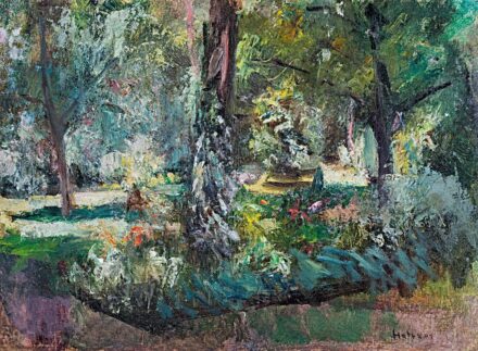 Hatvany Ferenc, báró (1881-1958): Parkrészlet