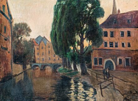 Gimes Lajos (1886-1945): Holland városka
