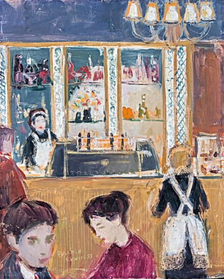 Balogh Ervin (1925-): "Eszpresszóban", 1957