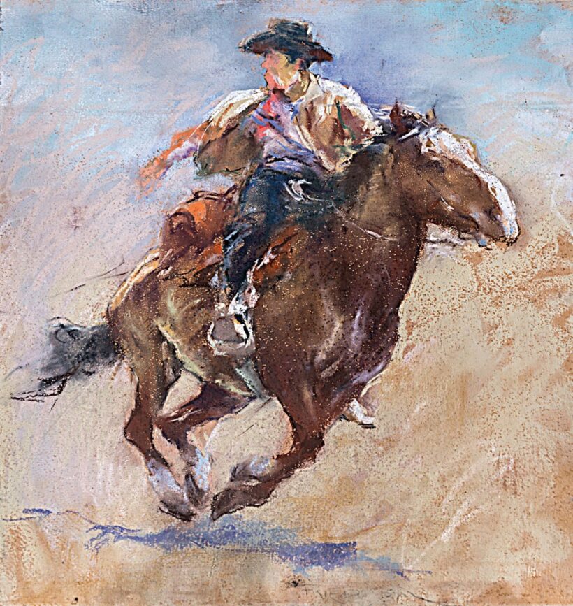 Fried Pál (1893-1976): Cowboy