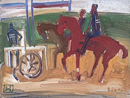 Lipták Pál (1922-2007): Lovasok