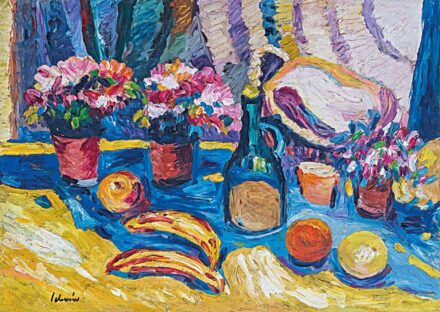 Schéner Mihály (1923-2009): Asztali csendélet
