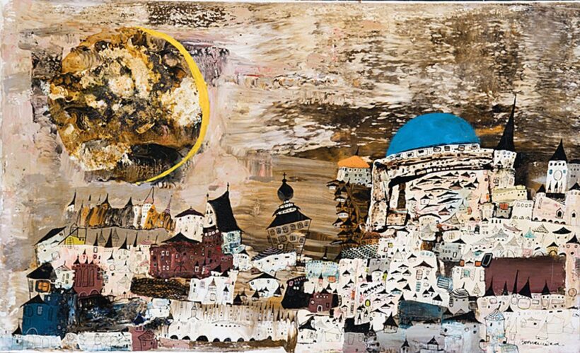 Bornemisza László (1916-1995): "Porvoo IV"