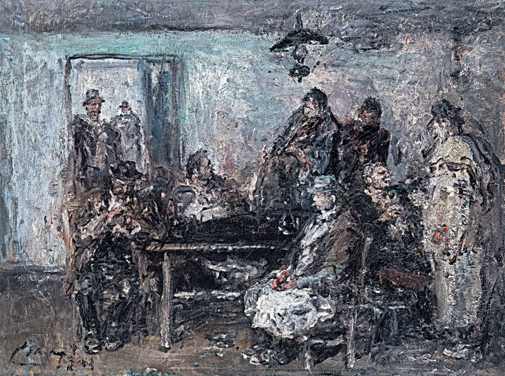 Náray Aurél (1883-1948): Ivóban