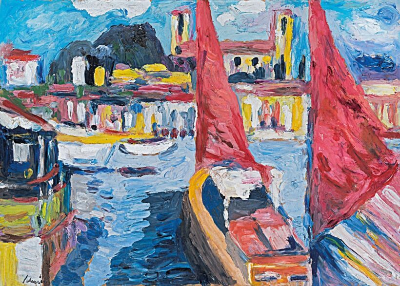 Schéner Mihály (1923-2009): Kikötő