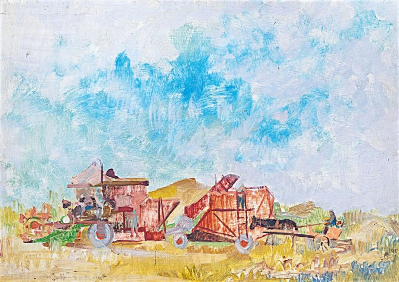 Pleidell János (1915-2007): Aratás, 1940