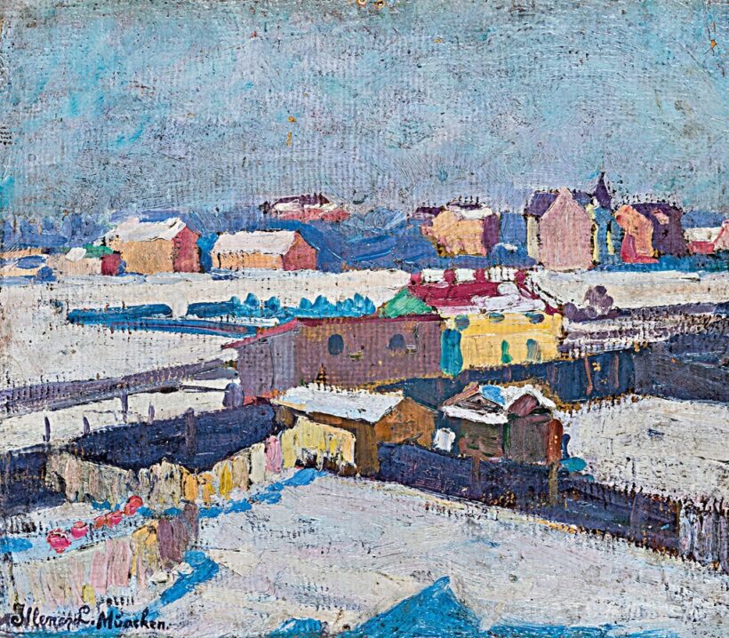 Illencz Lipót (1882-1950): Müncheni részlet