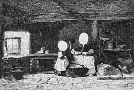 Munkácsy (Lieb) Mihály (1844-1900): Konyhában