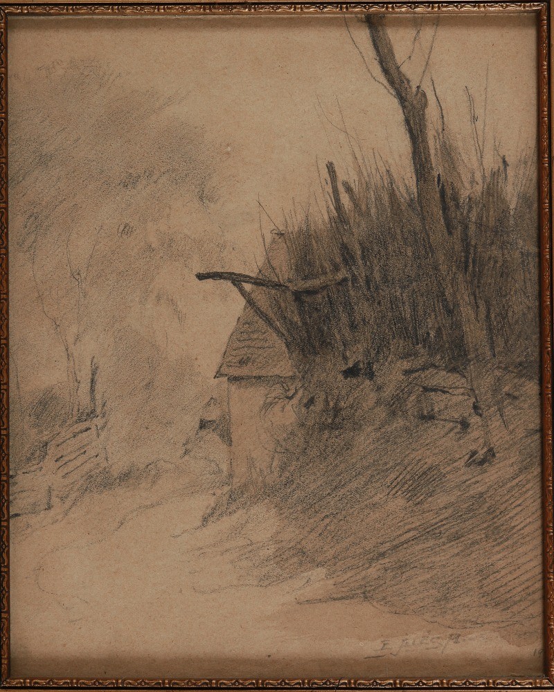 Edvi Illés Aladár (1870 - 1958): Házacska, 1940-es évek